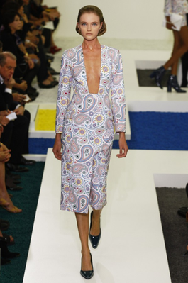 Jil Sander Paisley summer 2012 Modepilot