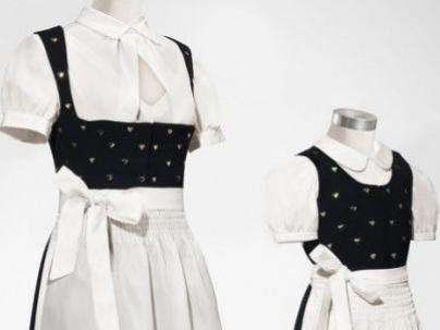 Doppeltes Lottchen: Rena Lange Bubikragen Dirndl