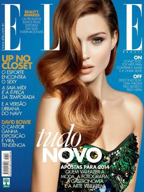 Josephine Skriver for Elle Brazil January 2014
