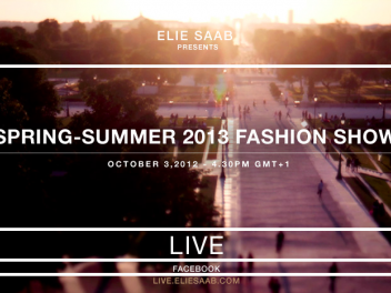 Elie Saab Fashionshow LIVE