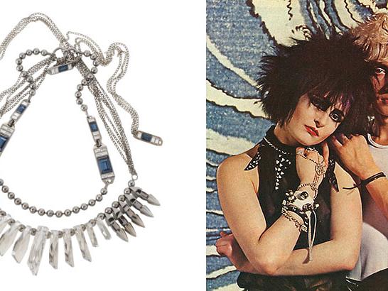 Ui, geil, Kristallschmuck von Kostas Murkudis