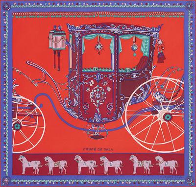 Hermes Seidentuch Modepilot Kutsche Carre