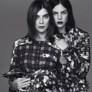 Givenchy Campaign Fall 2013: Carine Roitfeld & Julia Restoin Roitfeld