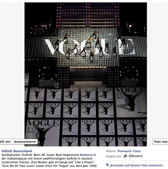 vogue madonna