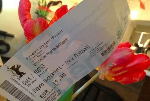 Eintrittskarte Modepilot Berlinale