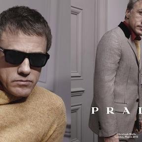 Christoph Waltz für Prada