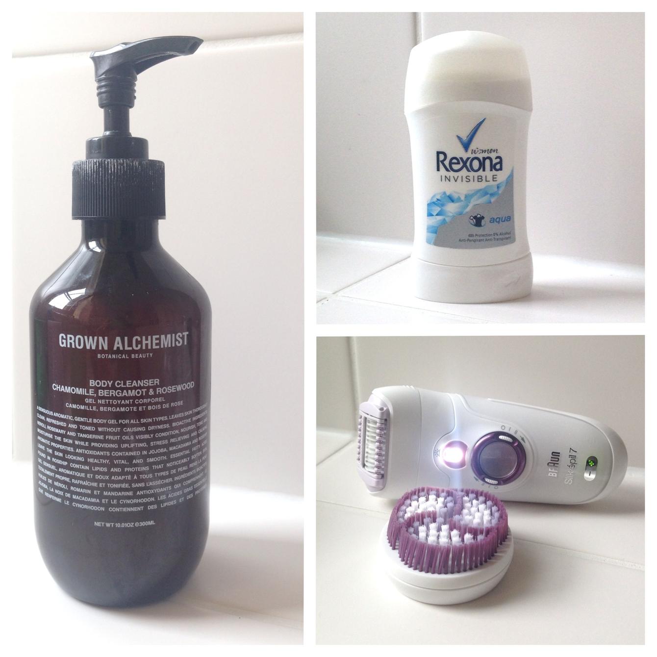 Grown Alchemist Duschgel Deodorant Rexona Silk-épil Braun