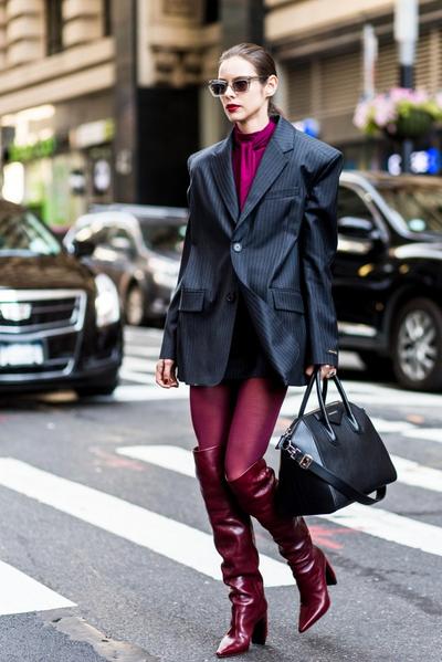 Street Style Violett Lila 2018 Modepilot