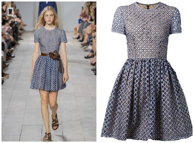 Michael Kors Minikleid cut out