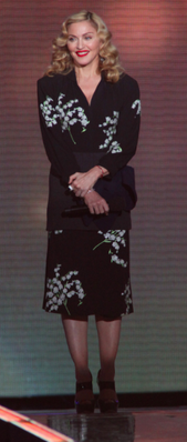 Madonna in Miu Miu Modepilot