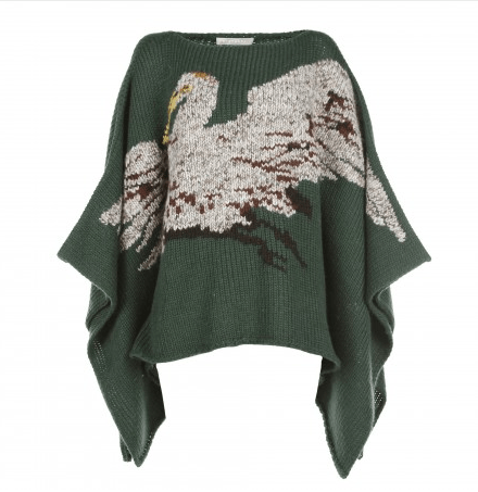 Stefanel Truthahn Poncho Modepilot